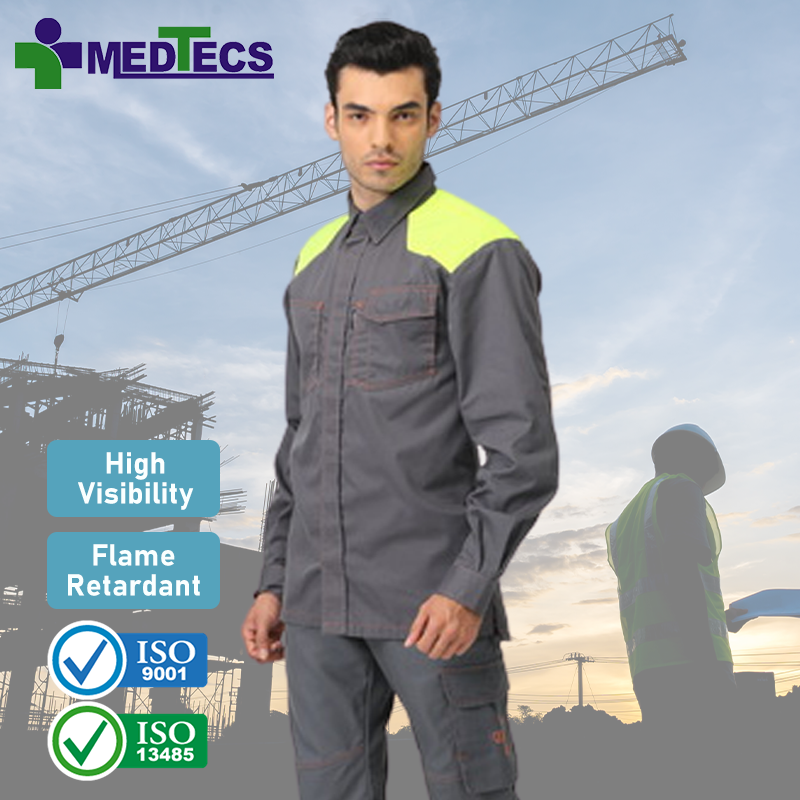 Comfort Clothes Mining Reflective Work Shirt for Operator