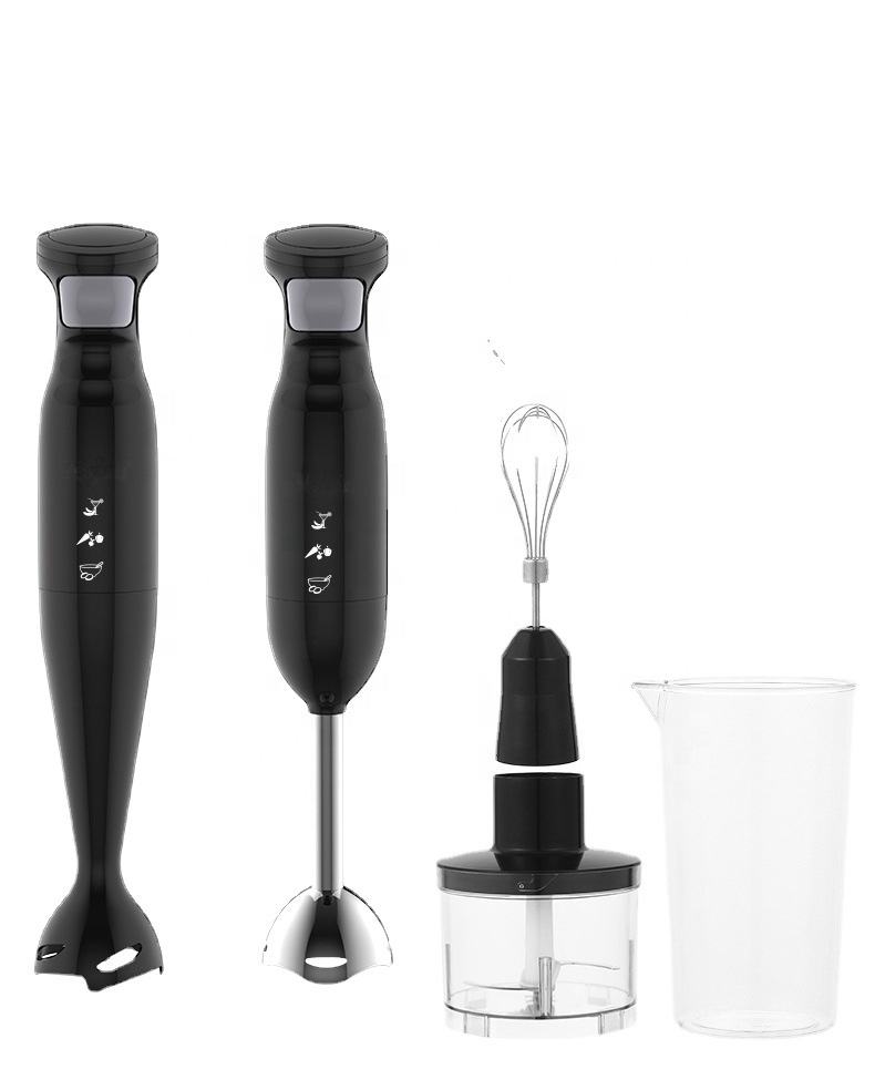 High-Performance Hand Blender with 300W Power and Durable Stainless Steel Blade for Effortless Blending and Mixing