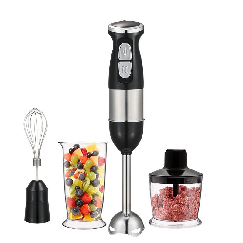 Efficient Hand Blender with 300W Motor and Stainless Steel Blade for Perfect Blending