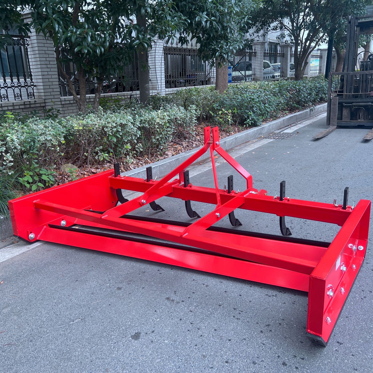 China Tractor 3 Point Heavy Mounting Box Blade Farm Grading Scraper box Land Grading