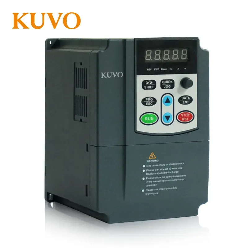 Heavy Load 230V Single Phase Input 2.2kw 3HP VFD Variable Frequency Converter Professional for Motor Speed Control