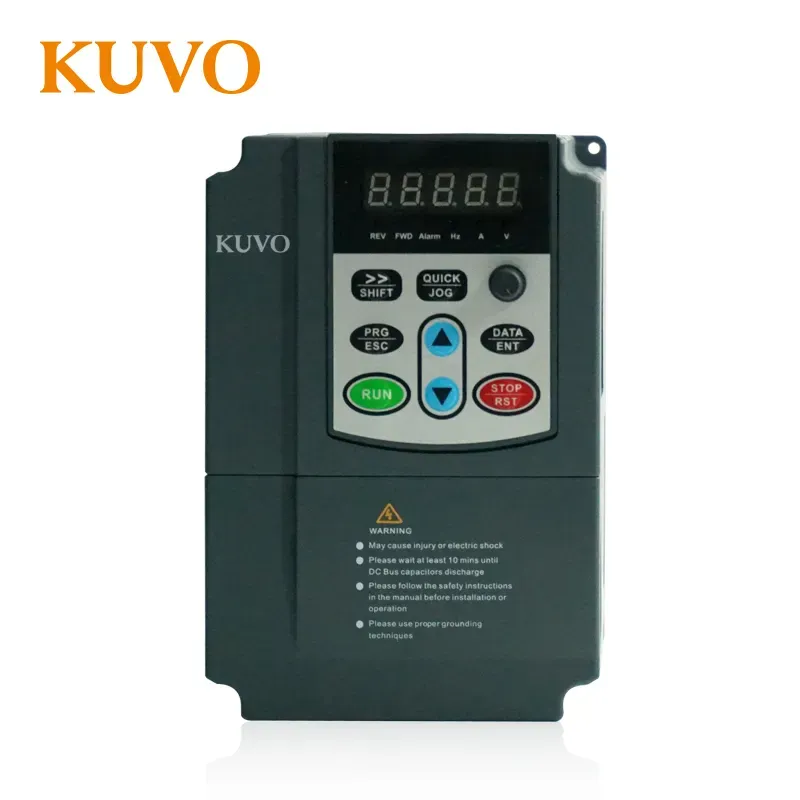 Heavy Load 230V Single Phase Input 2.2kw 3HP VFD Variable Frequency Converter Professional for Motor Speed Control