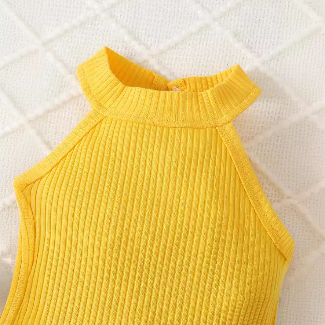 High quality wholesale summer baby set 0-2Y baby clothing girls two-piece set