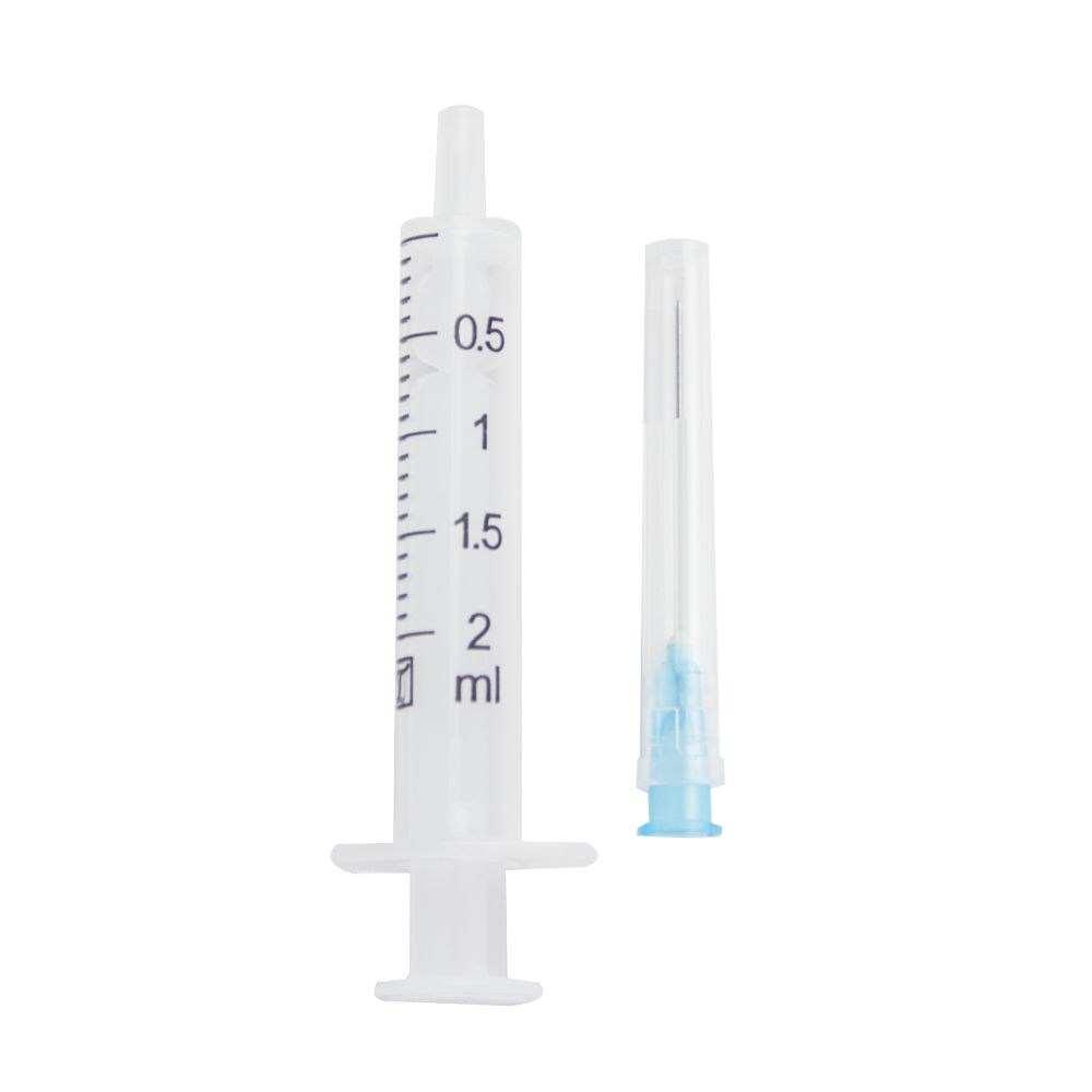 Syringes 2ml Luer Two Piece Disposable Sterile Syringes