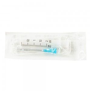 Syringes 2ml Luer Two Piece Disposable Sterile Syringes