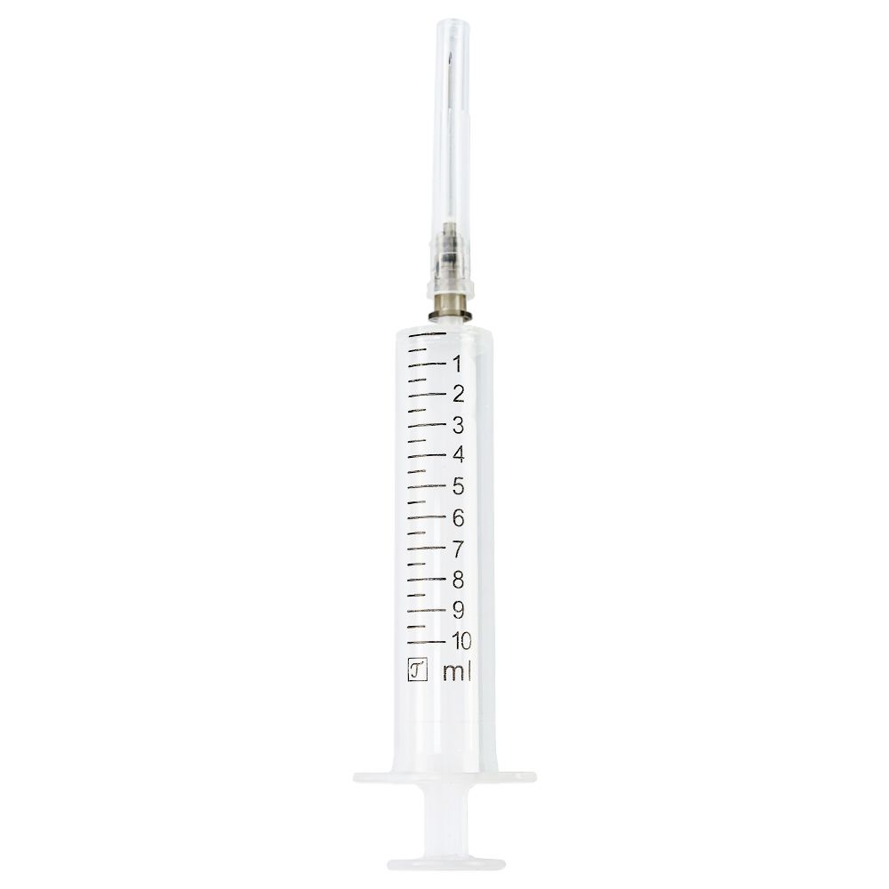 Latex Free Plastic Medical 10ml Disposable 2 Parts Syringe