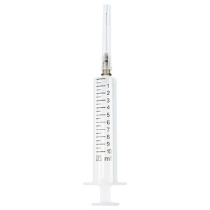 Latex Free Plastic Medical 10ml Disposable 2 Parts Syringe