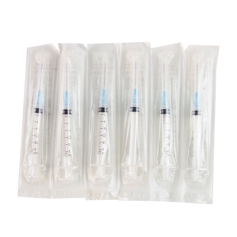 Disposable 3ML Luer Slip Syringe