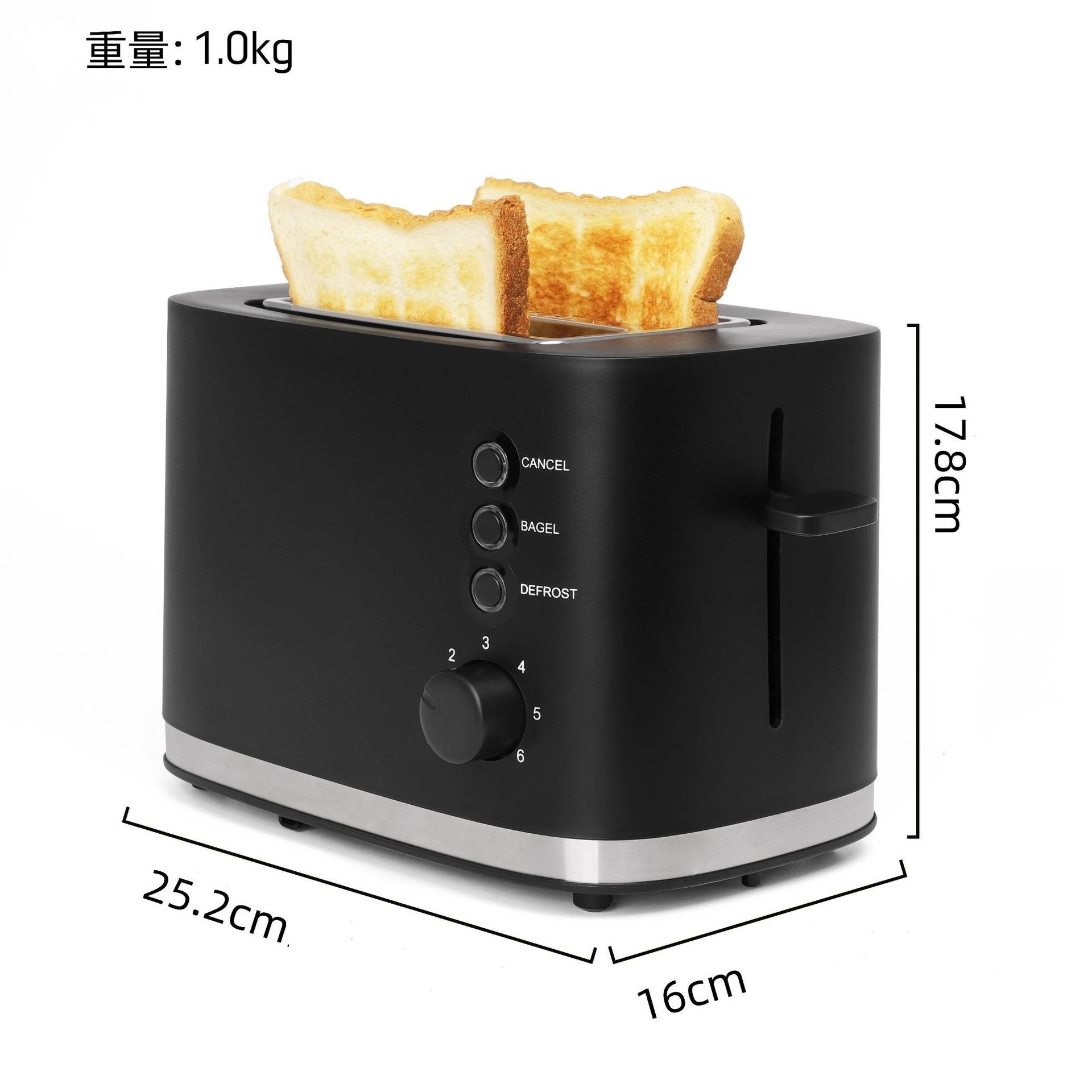 New Premium Stainless Steel Breakfast Toaster Discount Bread Toaster ShawarmaToaster Machine