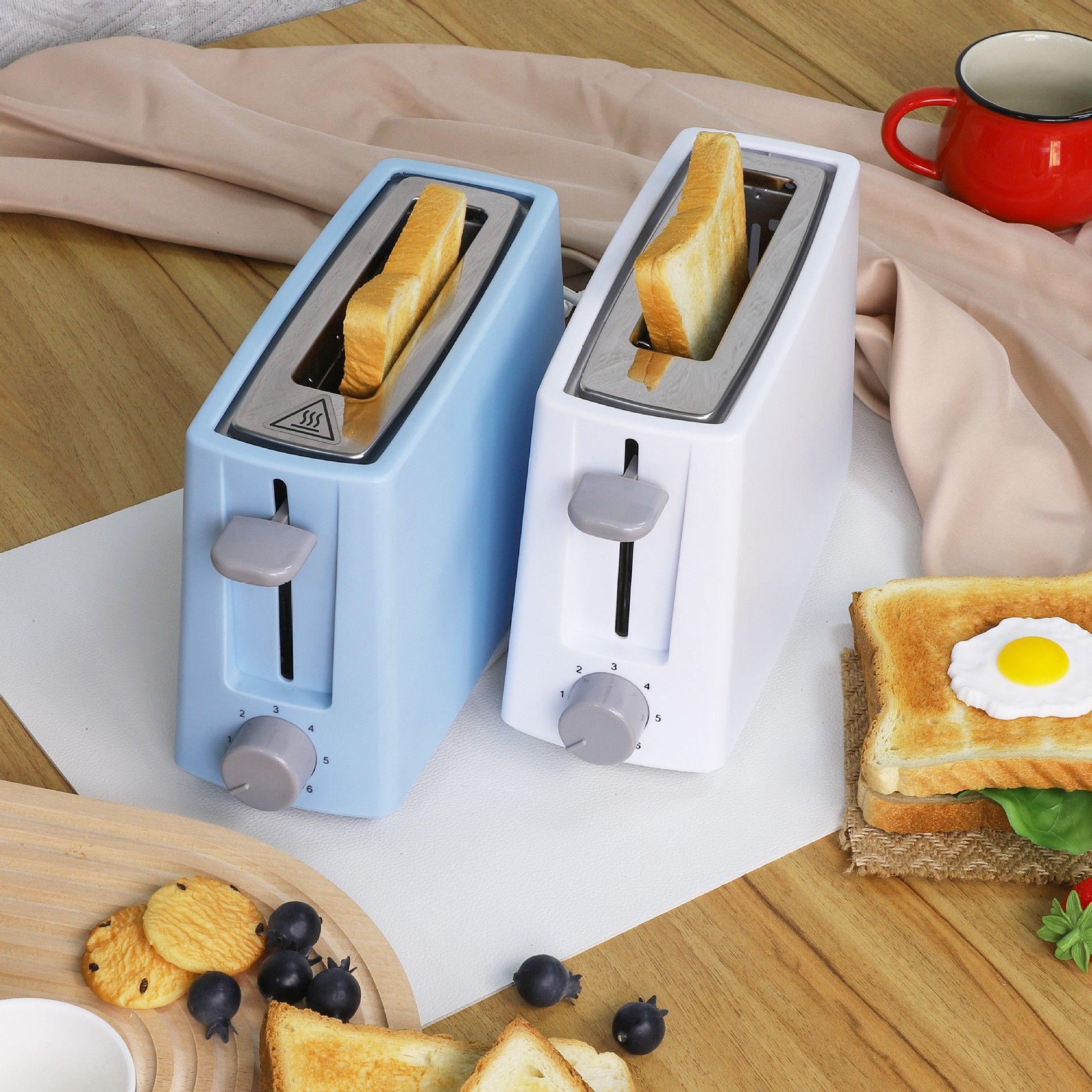 Single Slice Kitchen Mini Multifunctional Breakfast Machine Bread Toaster