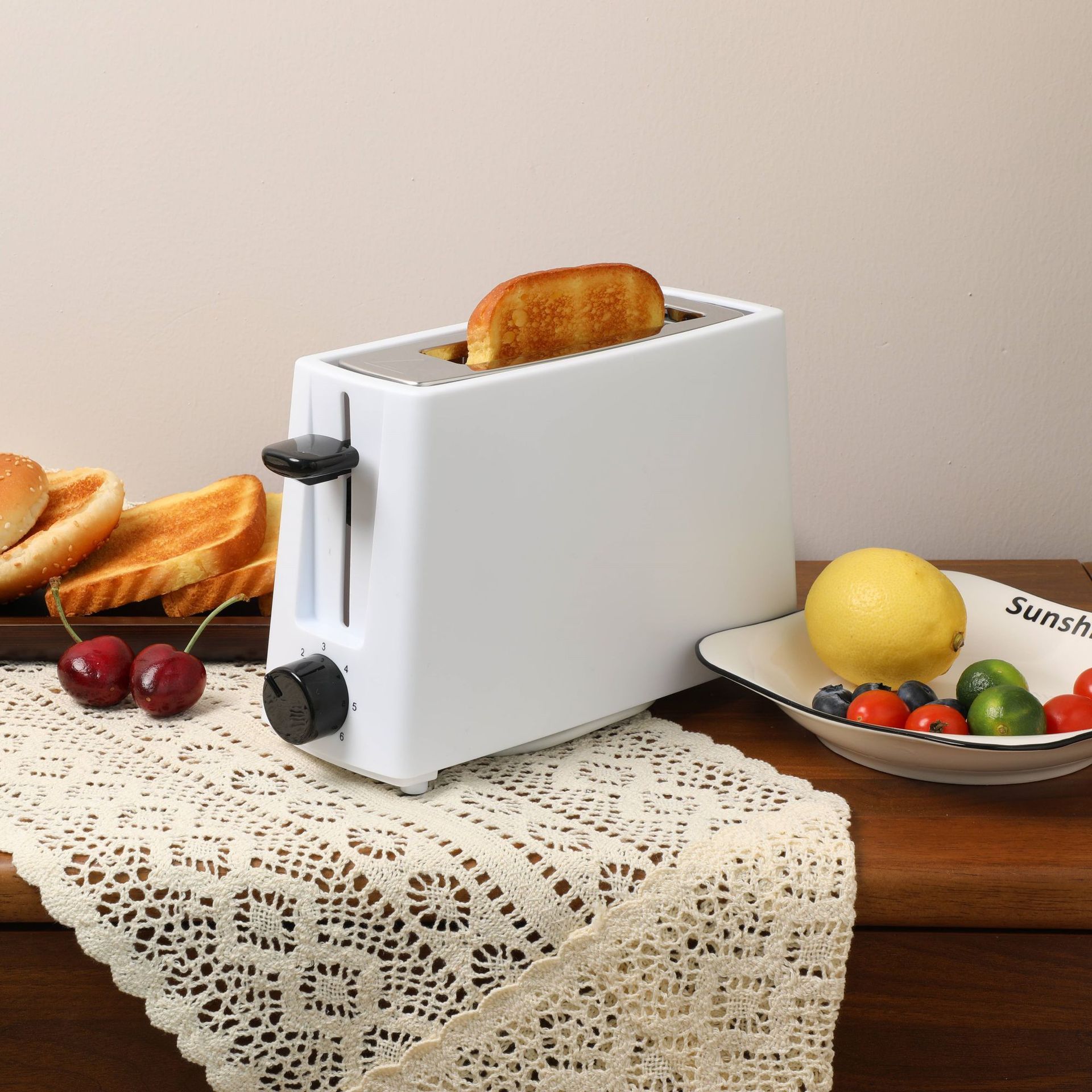 Single Slice Kitchen Mini Multifunctional Breakfast Machine Bread Toaster