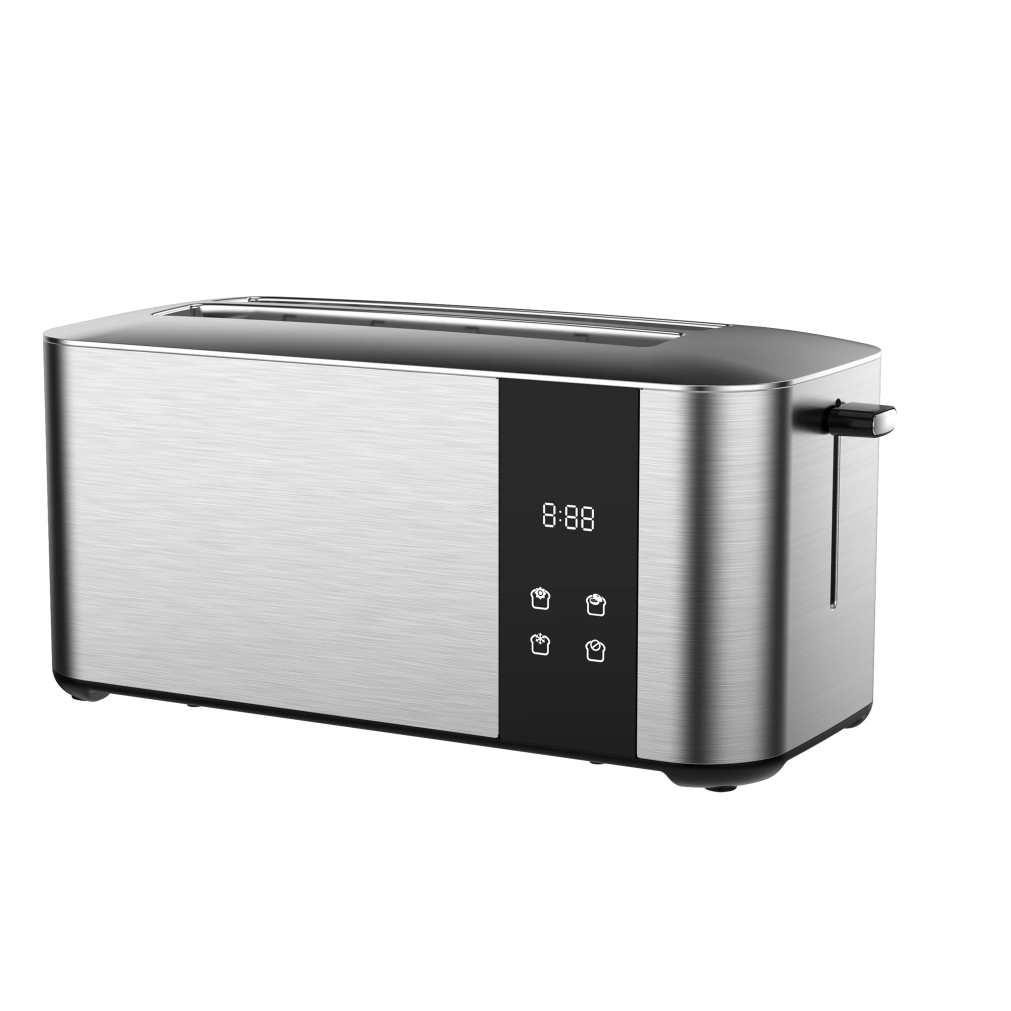 TS1281 and TS1481 Toasters with Multi-Function LED Display and Countdown Timer