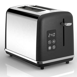 New Style Touch Screen LED Display 2 Slices Toaster Electric Grill Sandwich Bread Toaster