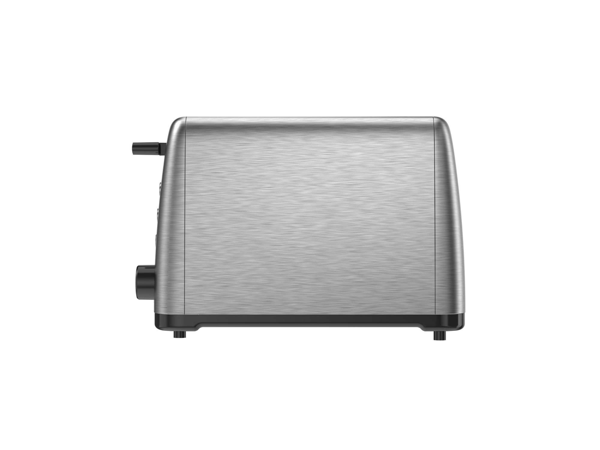 TS1258 Stainless Steel 2 Slice Toaster with Multi-Function Reheat, Defrost, Cancel, and Adjustable Browning