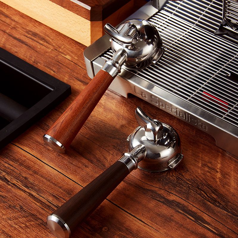 New Creative Design Coffee Machine Accessories Wooden Handle Coffee Tools 11 In 1 Diy Retrofit Kit