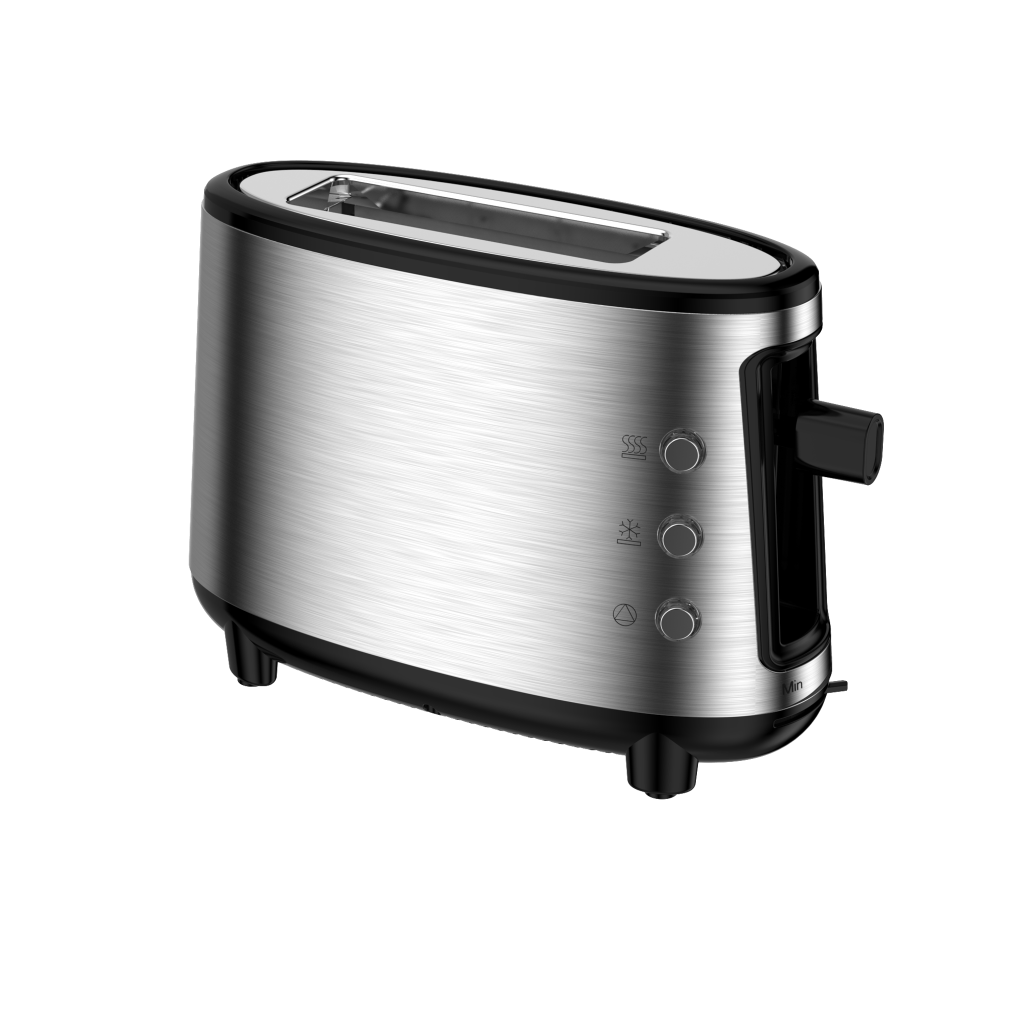 TS1085 1 Slice Toaster with Stainless Steel Housing Multi-Function Defrost Reheat and Adjustable Browning