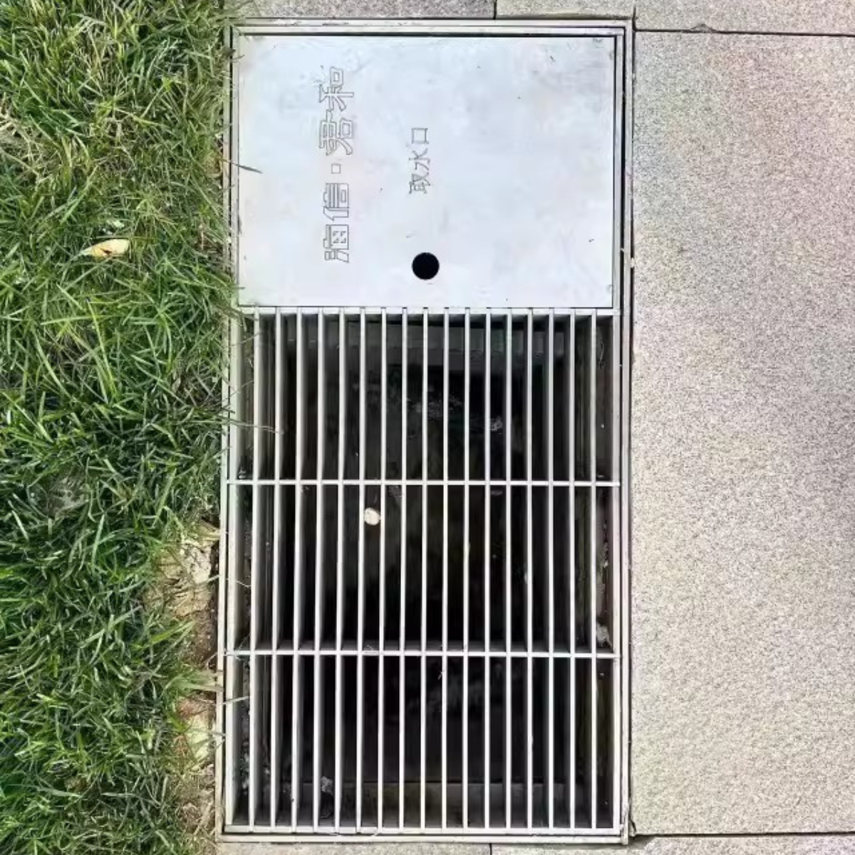 Stainless steel access Sewer gap type inspection well Sewage grate manhole cover