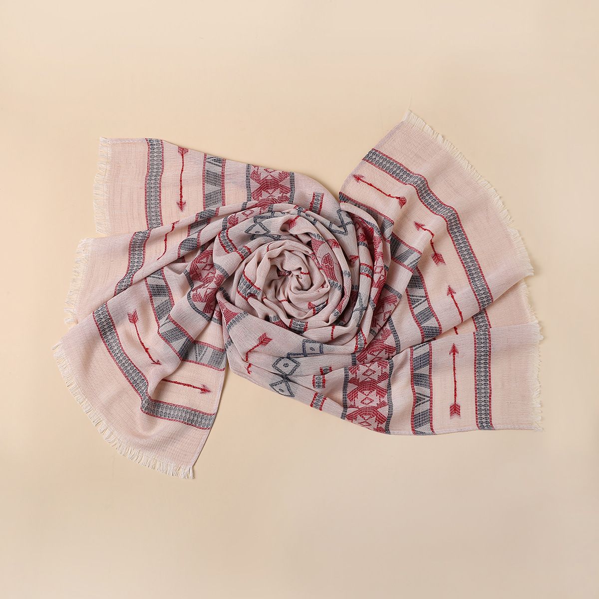 new cotton jacquard thin scarf Middle East Muslim headscarf spot wholesale sample custom