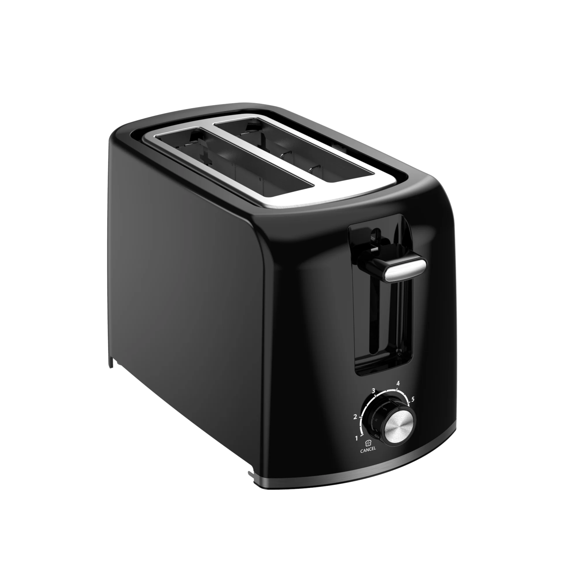 Efficient 2-Slice Toaster with Adjustable Browning and Extra Lift Function for Perfect Toast