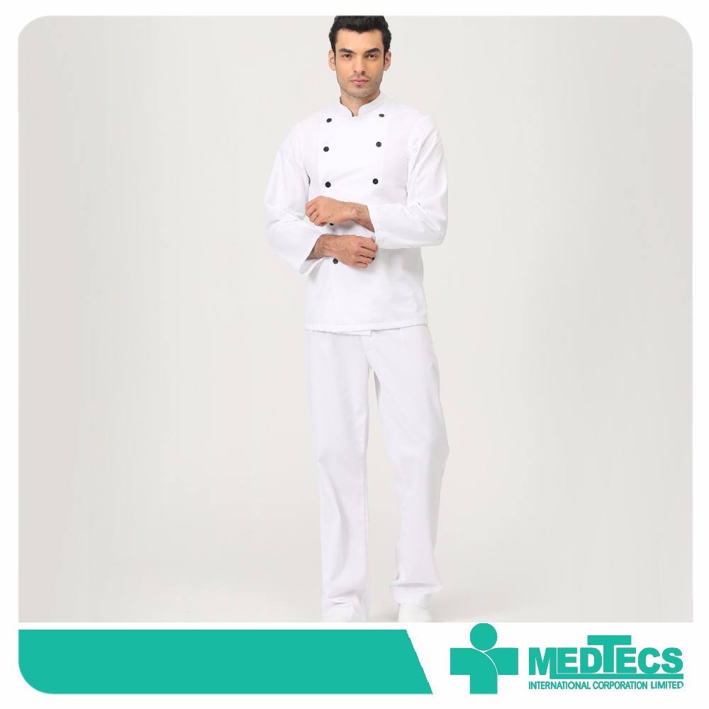 Kitchen Wear Chef Jacket Breathable Chef Uniform Cook Coat