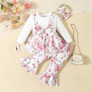 Toddler Clothes children Clothing long sleeve baby boutique clothes set matching outfit girls clothing kids fall set