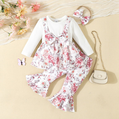 Toddler Clothes children Clothing long sleeve baby boutique clothes set matching outfit girls clothing kids fall set