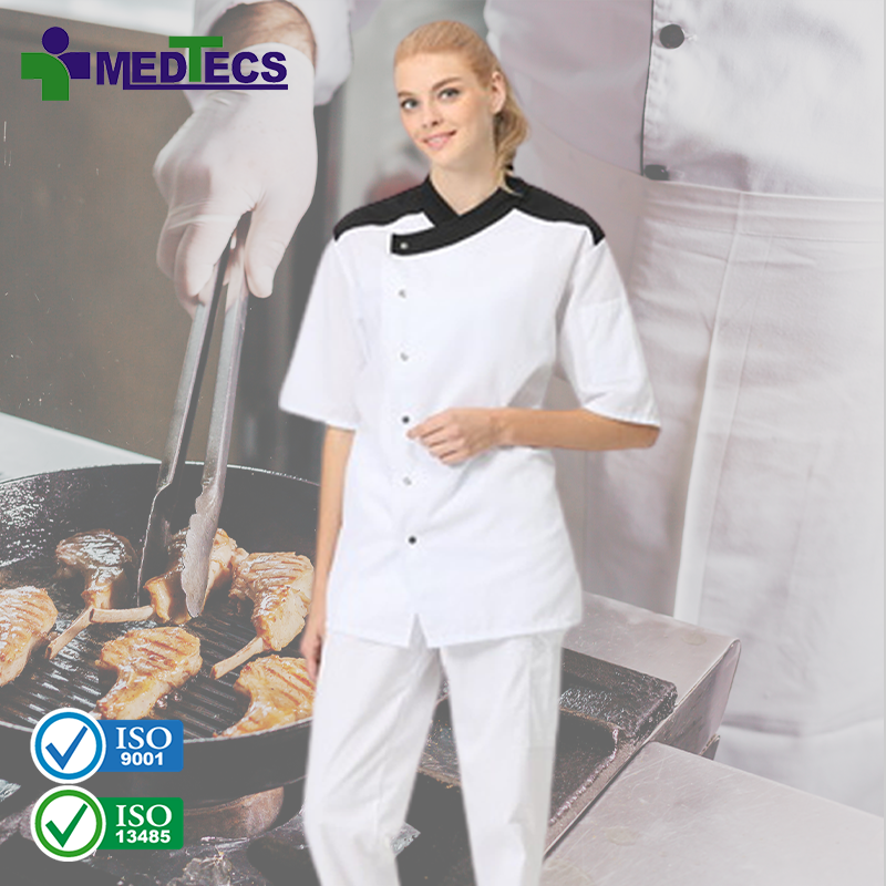 Customized Kitchen Cooking Uniform Executive Chef Tunic Jacket