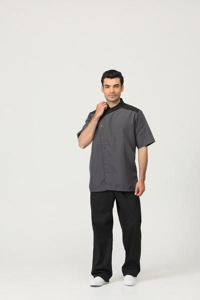 Soil Release Treatment Washable Tunic Chef Coat