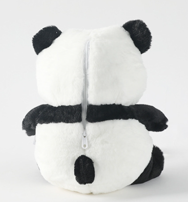 Wholesale Customized Cute Panda Bamboo Particle Dual-use 2 in 1 Pillow for Decor