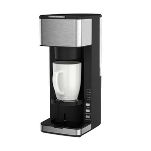 High-Capacity Coffee Maker with Multi-Function Brewing Options and Easy-to-Clean Design