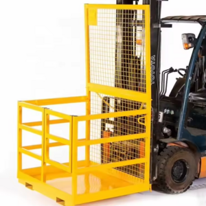 Heavy Duty Steel Forklift Cages Folding Safety Cages For Sale