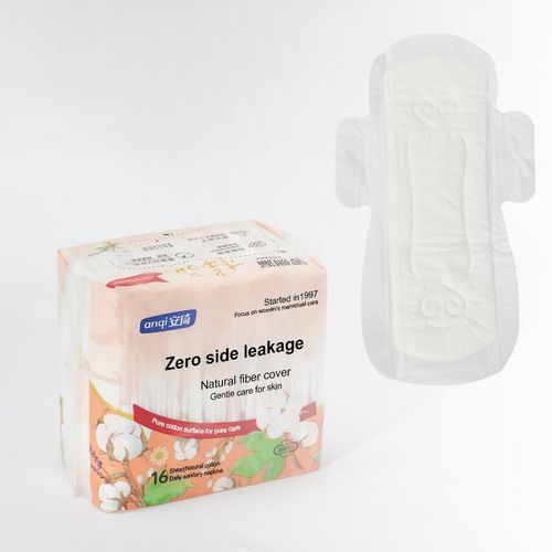 Biodegradable Women Sanitary Napkins Wholesale Menstrual Organic Cotton Sanitary Pads