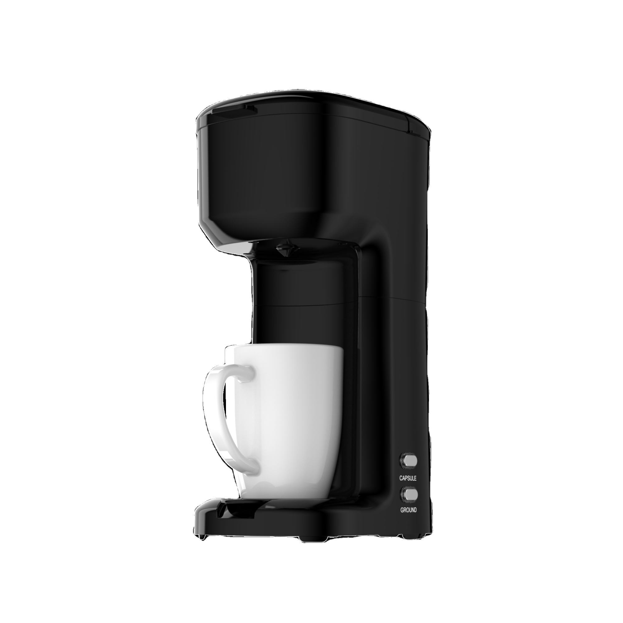 Compact and Versatile Coffee Maker with Multi-Function Brewing Auto Shut-Off and Stylish Design