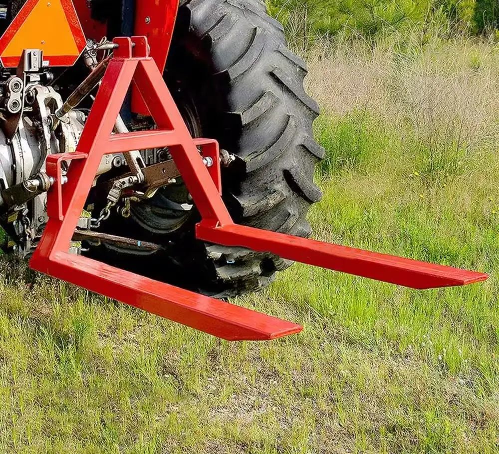 Tractor 3 point pallet forks