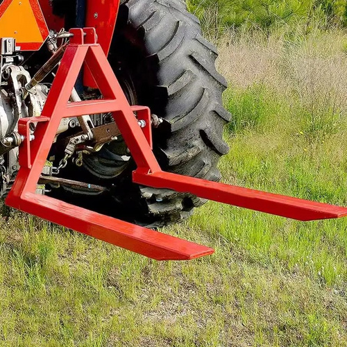 Tractor 3 point pallet forks