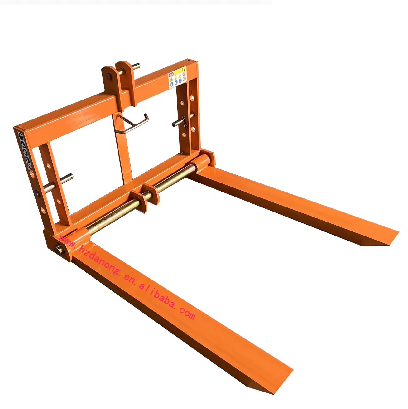 Tractor 3 point pallet forks