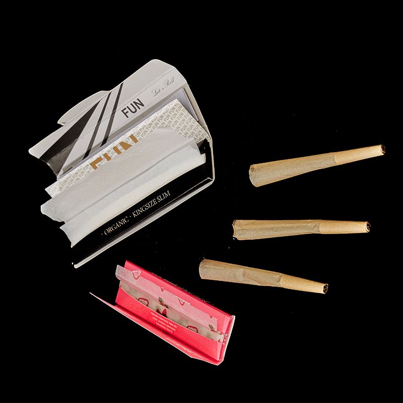 13g,14g,19g Rolling paper white and brown woodpulp