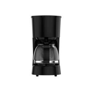 High-Efficiency Coffee Maker with Mechanical Control Stainless Steel Front and Non-Drip Valve for Compact and Convenient Brewing