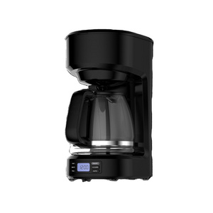 Versatile Coffee Maker with Programmable Timer and LCD Display for Seamless Brewing