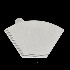 V-shaped fan shaped Coffee paper filter for manual brewers