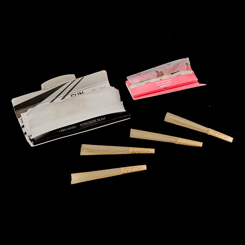 13g Rolling paper white and brown hemp pulp Abaca