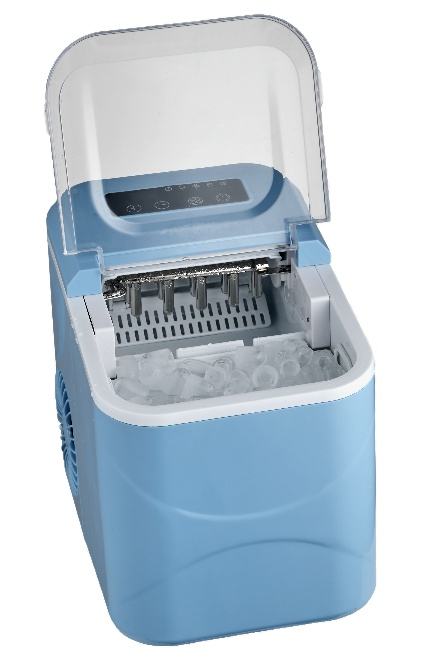 High-Efficiency Electric Ice Maker with Auto Clean and Multiple Ice Sizes for Quick and Convenient Ice Production