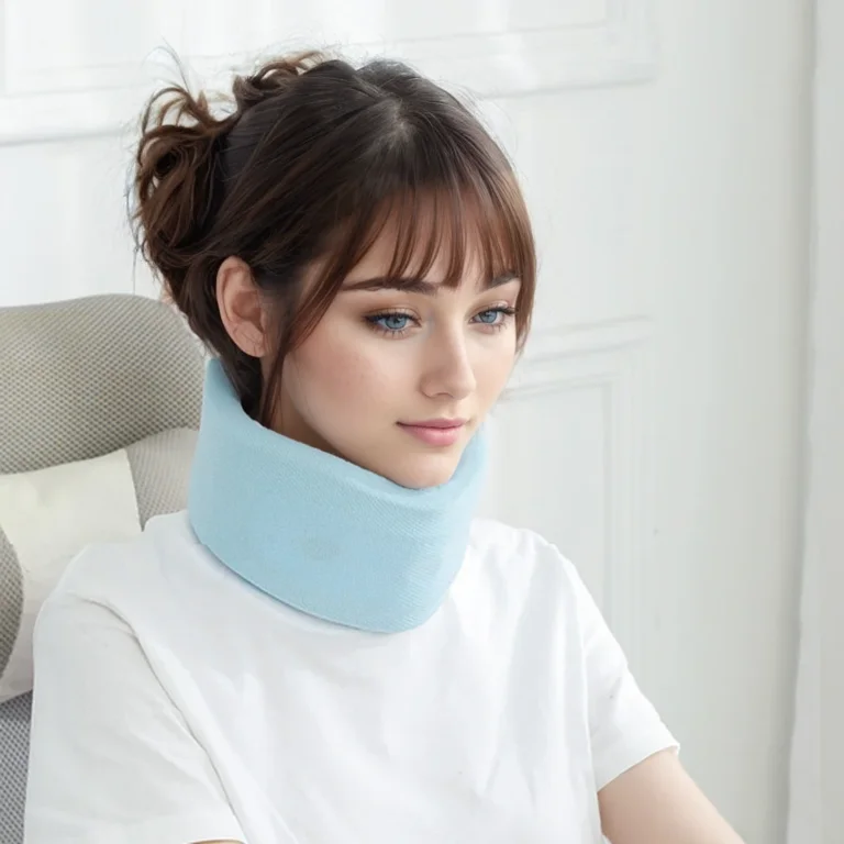 Neck Brace Support Collar Office Anti-Droop Cervical Spine Corrector Fixed U-Shaped Pillow