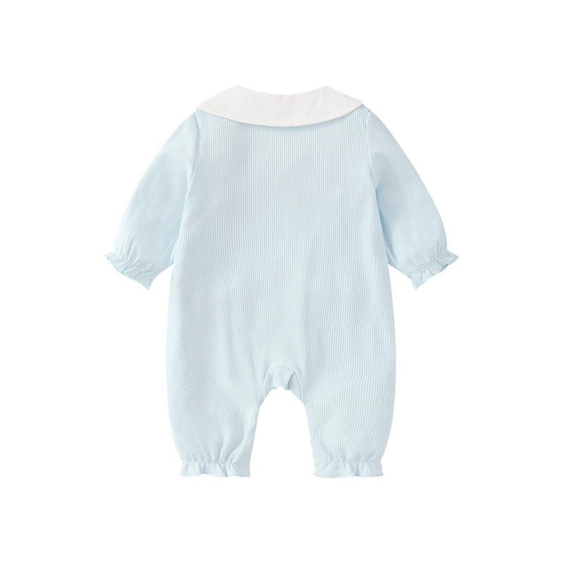 Factory Direct Wholesale Girls Jumpsuit Spring And Autumn Newborn Baby Cotton Long Sleeve Jumpsuits Wholesale