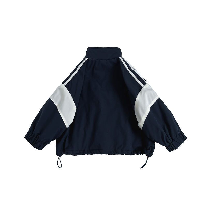 Spring Big Girl Boys Long Sleeved Casual Wear Sport Outdoor Jacket Set