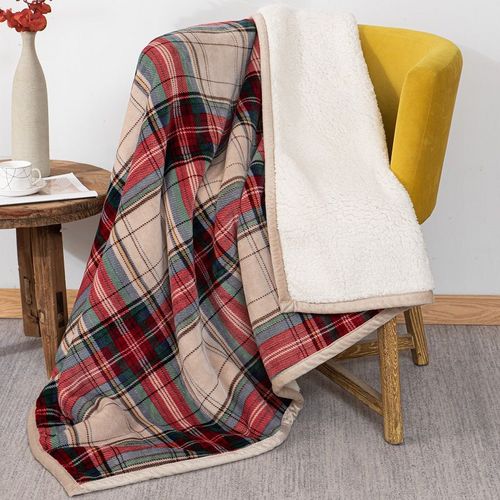 Double flannel blanket lamb wool composite thickened nap blanket student blanket dormitory air conditioning blanket