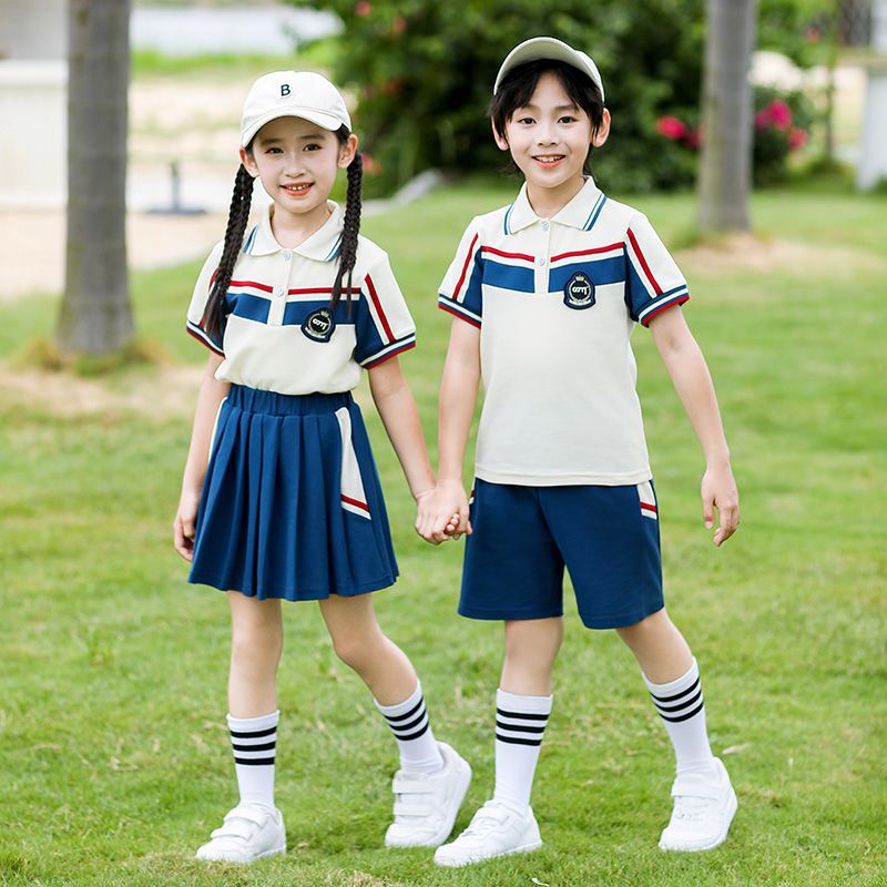 Children's school uniform summer 2 -piece set