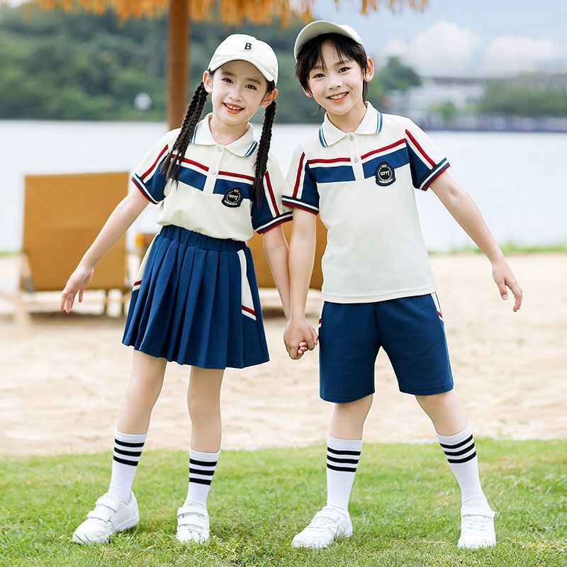 Children's school uniform summer 2 -piece set