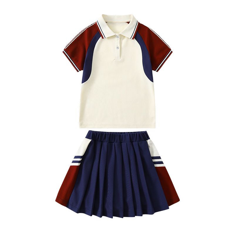 Children's school uniform summer 2 -piece set class service