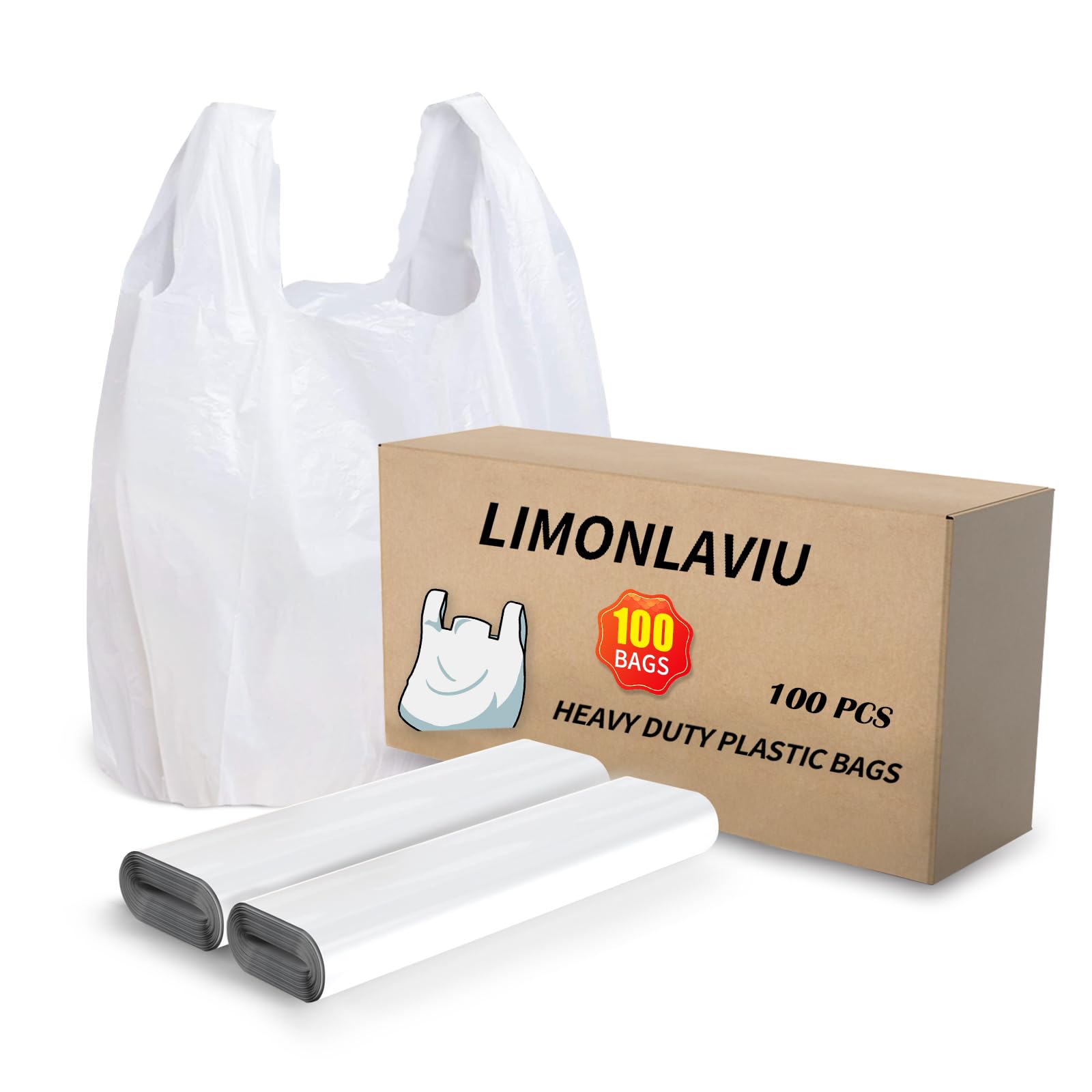 Plastic Bags with Handles plastic shopping bags for small business plastic grocery bags